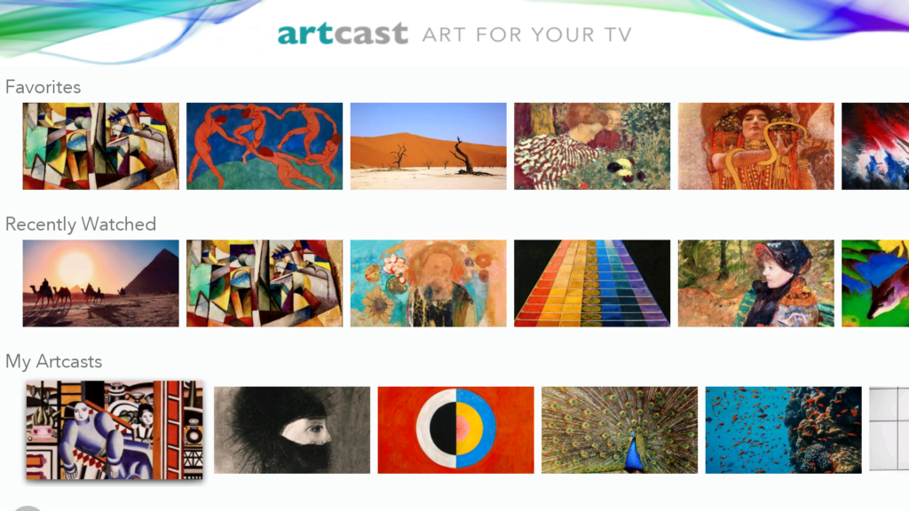 NEWS: Artcast On Chromecast & TV – Artcast
